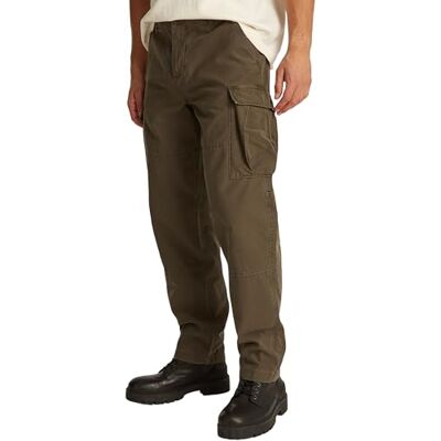 Tommy Hilfiger Herr Cargo Satin Backed GMD MW0MW37727 Cargo, Khaki, 30W/36L, Kaki (armégrön), 30W x 36L Tommy Hilfiger Herr Cargo Satin Backed GMD MW0MW37727 Cargo, Khaki, 30W/36L, Kaki (armégrön), 30W x 36L