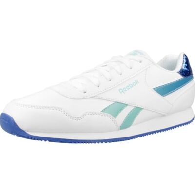 Reebok Flickor Royal Cl Jog 3.0 sneakers, Vit Aiaqua Optimumblue, 34 EU Reebok Flickor Royal Cl Jog 3.0 sneakers, Vit Aiaqua Optimumblue, 34 EU
