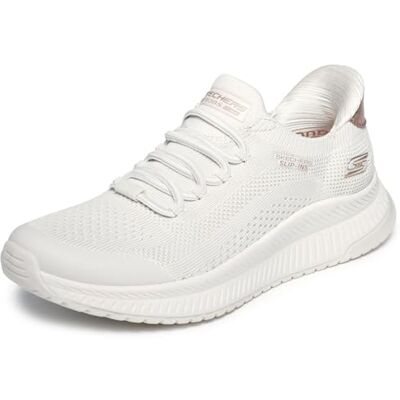 Skechers BOBS Squad 4 sneakers, Off White, 4.5 UK Skechers BOBS Squad 4 sneakers, Off White, 4.5 UK