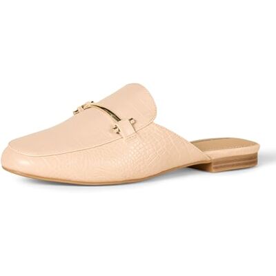 Amazon Essentials damspänne mule, Beige krokodil, 42 EU bred Amazon Essentials damspänne mule, Beige krokodil, 42 EU bred