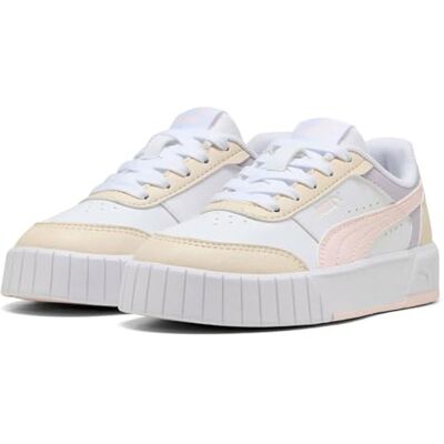 PUMA Carina MIA PS, Sneaker flickor, Vit Jasmine Flower Alpine Snow, 22 EU PUMA Carina MIA PS, Sneaker flickor, Vit Jasmine Flower Alpine Snow, 22 EU