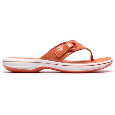 Clarks Brinkley Reyna Womens Orange, 7 Clarks Brinkley Reyna Womens Orange, 7