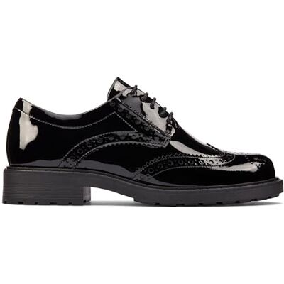 Clarks Orinoco2 Limit Womens Black Pat, 3.5 Clarks Orinoco2 Limit Womens Black Pat, 3.5