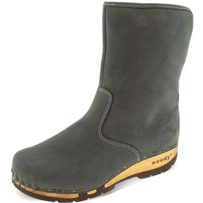 woody Ulli halvlång stövel, Grigio, 36 EU, GRÅ, 36 EU woody Ulli halvlång stövel, Grigio, 36 EU, GRÅ, 36 EU