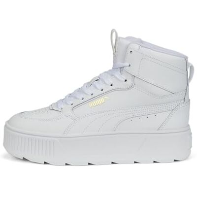 PUMA Karmen Rebelle Mid Sneaker för kvinnor, vit vit, 38.5 EU PUMA Karmen Rebelle Mid Sneaker för kvinnor, vit vit, 38.5 EU