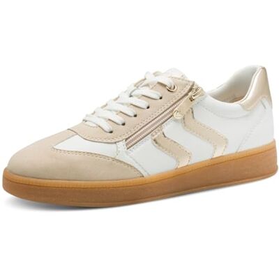 MARCO TOZZI dam 2-23739-44 sneakers, vit/guld, 38 EU, vitt guld, 38 EU MARCO TOZZI dam 2-23739-44 sneakers, vit/guld, 38 EU, vitt guld, 38 EU
