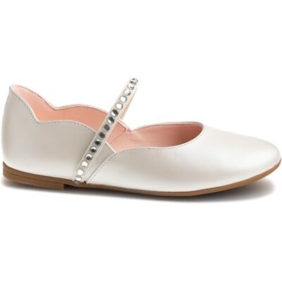 Pablosky LJA 876258, Mary Jane platta skor, Beige, 36 EU Pablosky LJA 876258, Mary Jane platta skor, Beige, 36 EU