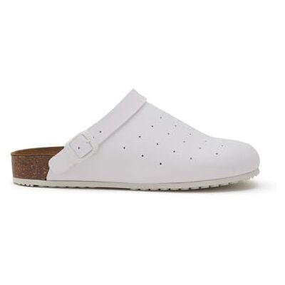 Scholl Cork PRO Clog, skor för sjukvårdspersonal unisex-vuxen, 48 EU, Vit, 48 EU Scholl Cork PRO Clog, skor för sjukvårdspersonal unisex-vuxen, 48 EU, Vit, 48 EU