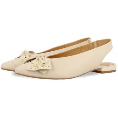 GIOSEPPO KALLMET, Balett Flat Kvinna, Off-White, 36 EU, Elfenben, 36 EU GIOSEPPO KALLMET, Balett Flat Kvinna, Off-White, 36 EU, Elfenben, 36 EU