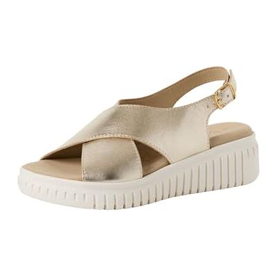 MARCO TOZZI Damer 2–28281-44 sandal, Metallic, 37 EU MARCO TOZZI Damer 2–28281-44 sandal, Metallic, 37 EU