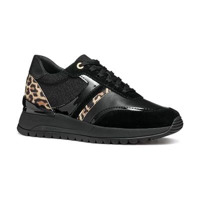 Geox Damsneakers, D DESYA A A sneaker, BLK/Antelope, 36 EU, blk antelope, 36 EU Geox Damsneakers, D DESYA A A sneaker, BLK/Antelope, 36 EU, blk antelope, 36 EU