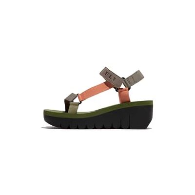 Fly London Kvinnor YEFA726FLY Sandal, Devil Red/Flerfärgad/Violett, 5 UK, Djävul röd flerfärgad violett, 5 UK Fly London Kvinnor YEFA726FLY Sandal, Devil Red/Flerfärgad/Violett, 5 UK, Djävul röd flerfärgad violett, 5 UK