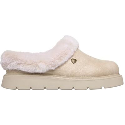 Skechers Dam Keepsakes Lite mysig blandning toffel, Vitt, 36 EU Skechers Dam Keepsakes Lite mysig blandning toffel, Vitt, 36 EU