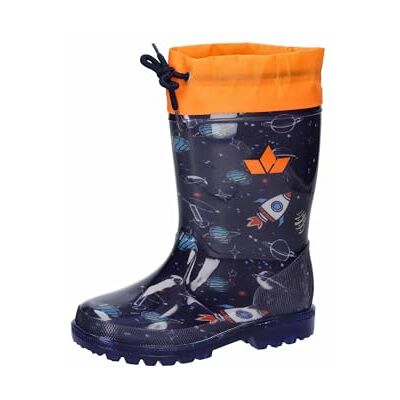 Lico pojkar unisex barn powerlight W blinkande gummistövlar, marin/orange, 21 EU, Marinorange, 21 EU Lico pojkar unisex barn powerlight W blinkande gummistövlar, marin/orange, 21 EU, Marinorange, 21 EU