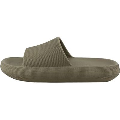 TOM TAILOR herr 9580210001 glidande sandaler, khaki, 40 EU, kaki, 40 EU TOM TAILOR herr 9580210001 glidande sandaler, khaki, 40 EU, kaki, 40 EU