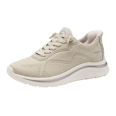 Tamaris Comfort dam låg cool innersula veg sneakers, beige, 36 EU, Beige, 36 EU Tamaris Comfort dam låg cool innersula veg sneakers, beige, 36 EU, Beige, 36 EU