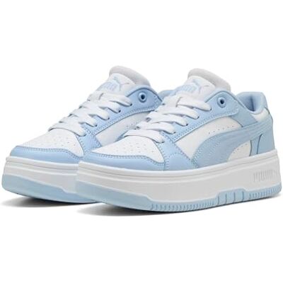 PUMA Rebound Femme JR sneakers, White-Haute Tropic, 3 UK, White Haute Tropic, 35.5 EU PUMA Rebound Femme JR sneakers, White-Haute Tropic, 3 UK, White Haute Tropic, 35.5 EU