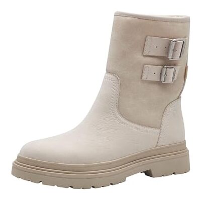 Tamaris Comfort fodrade damstövlar med varm innersula, Tex och extra grepp mode, Elfenben, 38 EU Tamaris Comfort fodrade damstövlar med varm innersula, Tex och extra grepp mode, Elfenben, 38 EU