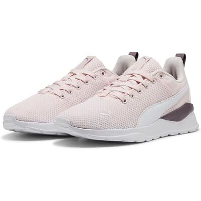 PUMA Unisex Anzarun Lite gymskor, Jasmin blomma vit plommon sylt, 47 EU PUMA Unisex Anzarun Lite gymskor, Jasmin blomma vit plommon sylt, 47 EU