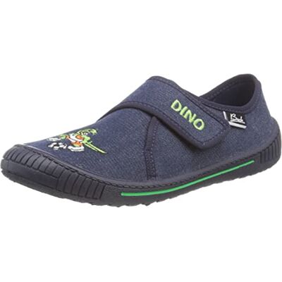 Beck Dino pojkar platta tofflor, Blå mörkblå 05 25 EU Beck Dino pojkar platta tofflor, Blå mörkblå 05 25 EU
