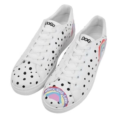 DOGO Herr Vegansk läder sneakers, Mer självkärlek, 44 EU DOGO Herr Vegansk läder sneakers, Mer självkärlek, 44 EU