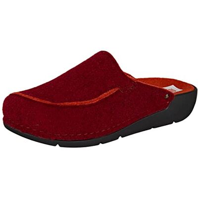 Berkemann Neah damtofflor, Djupröd orange, 41.5 EU Berkemann Neah damtofflor, Djupröd orange, 41.5 EU
