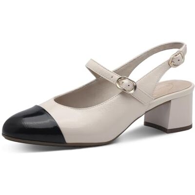 Tamaris Comfort bekväma pumps, krämfärg, 36 EU, kräm lack, 36 EU Tamaris Comfort bekväma pumps, krämfärg, 36 EU, kräm lack, 36 EU