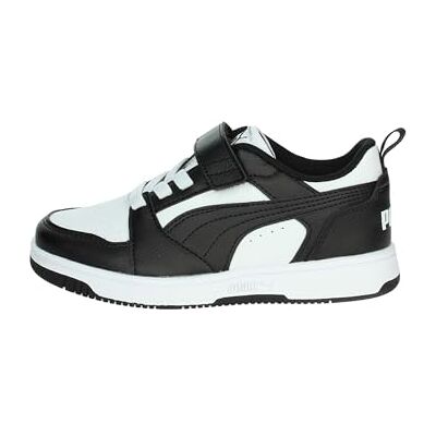 PUMA Rebound V6 LO AC+ PS, Tofflor, White Black, 30.5 EU, White Black, 30.5 EU PUMA Rebound V6 LO AC+ PS, Tofflor, White Black, 30.5 EU, White Black, 30.5 EU