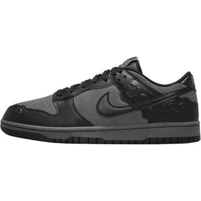 NIKE Dunk Low Sneakers för män, 38,5 EU, Järngrå svart järngrå, 38.5 EU NIKE Dunk Low Sneakers för män, 38,5 EU, Järngrå svart järngrå, 38.5 EU