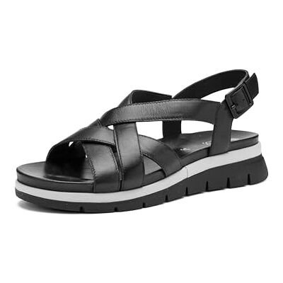 ARA Cambridge damsandaler, svart, cream, 37 EU ARA Cambridge damsandaler, svart, cream, 37 EU