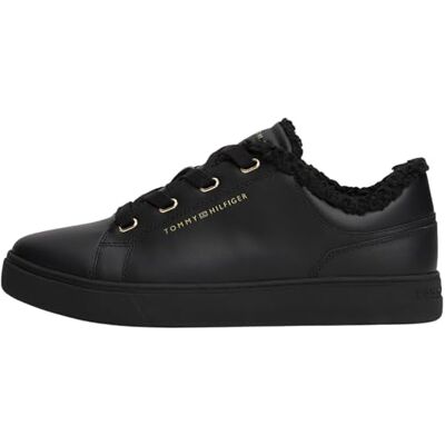 Tommy Hilfiger dam vardaglig kupsula sneaker WL FW0FW08824 låg topp, svart (svart), 7, Svart, 41 EU Tommy Hilfiger dam vardaglig kupsula sneaker WL FW0FW08824 låg topp, svart (svart), 7, Svart, 41 EU