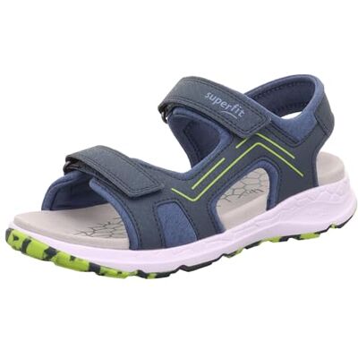 Superfit Criss Cross Sandal, Blue 8 000, 1 UK, Blå 8000, 1 UK Wide Superfit Criss Cross Sandal, Blue 8 000, 1 UK, Blå 8000, 1 UK Wide