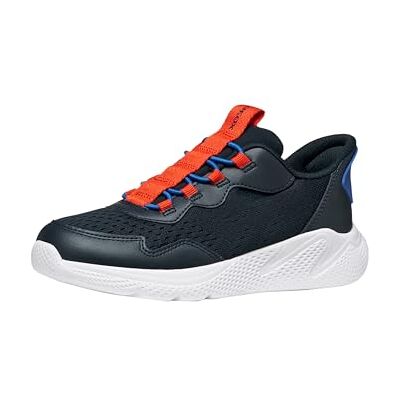 Geox J SPRINTYE Snabb IN B sneakers, marinblå/röd, 35 EU, Marinblå röd, 35 EU Geox J SPRINTYE Snabb IN B sneakers, marinblå/röd, 35 EU, Marinblå röd, 35 EU