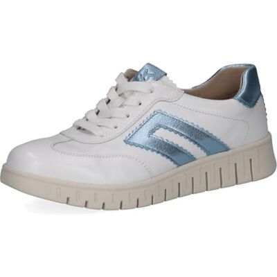CAPRICE Dam 9-23762-46 sneakers, vit/LT.Blå, 38 EU bred CAPRICE Dam 9-23762-46 sneakers, vit/LT.Blå, 38 EU bred