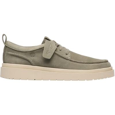 Clarks Polden Moc Mens Sage Suede, 6.5 Clarks Polden Moc Mens Sage Suede, 6.5