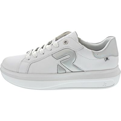 Rieker Sneaker Low svart, Vit pärlemor, 39 EU Rieker Sneaker Low svart, Vit pärlemor, 39 EU