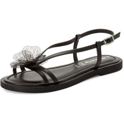 Tamaris damsandal platt svart (Black), 38 Tamaris damsandal platt svart (Black), 38