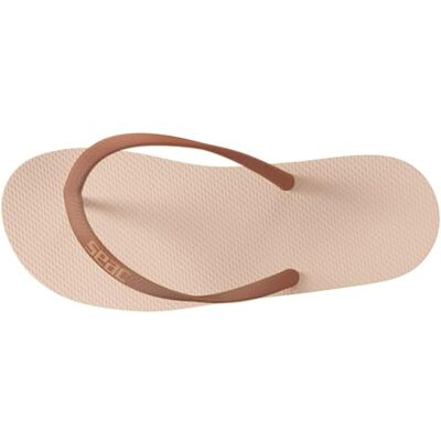 SEAC Ibiza Unisex lätta och halkfria flip-flops för hav, pool och båt, hållbara och snabbtorkande idealiska för män, kvinnor och barn, rosa/brons, 39/40 SEAC Ibiza Unisex lätta och halkfria flip-flops för hav, pool och båt, hållbara och snabbtorkande idealiska för män, kvinnor och barn, rosa/brons, 39/40