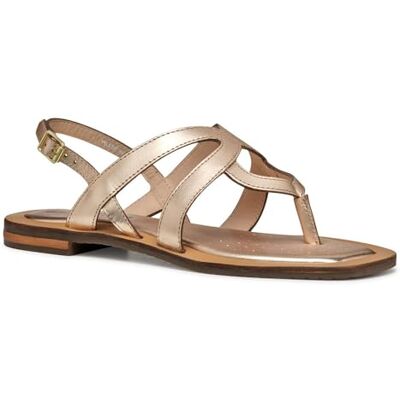 Geox Damer D Sozy QC C Slide Sandal, ljust guld, 39,5 EU, Guldpläterat guld, 39.5 EU Geox Damer D Sozy QC C Slide Sandal, ljust guld, 39,5 EU, Guldpläterat guld, 39.5 EU