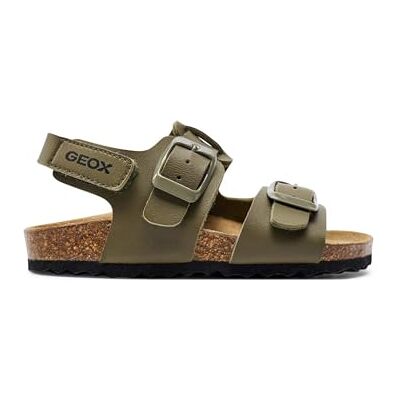 Geox J Ghita Boy Sandal, militär, 36 EU, militär, 36 EU Geox J Ghita Boy Sandal, militär, 36 EU, militär, 36 EU