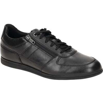 Geox Män U Renan B Sneaker, Svart, 44 EU Geox Män U Renan B Sneaker, Svart, 44 EU