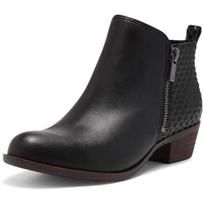 Lucky Brand Basel Bootie ankelstövlar dam, svart/svart, 5 UK Lucky Brand Basel Bootie ankelstövlar dam, svart/svart, 5 UK