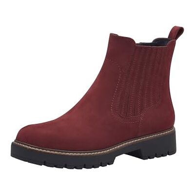 Tamaris dam 1-25410-43 Chelsea stövlar, Merlot, 41 EU Tamaris dam 1-25410-43 Chelsea stövlar, Merlot, 41 EU