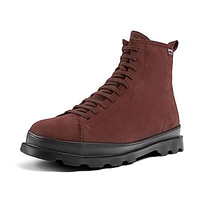 Camper Herr Brutus Ankle Boot, Burgundy, 44 EU Camper Herr Brutus Ankle Boot, Burgundy, 44 EU