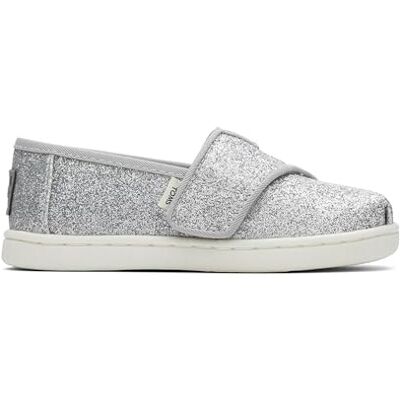 TOMS TINY ALPARGATA Espadrille plast flicka, silverfärgad, 26 EU TOMS TINY ALPARGATA Espadrille plast flicka, silverfärgad, 26 EU