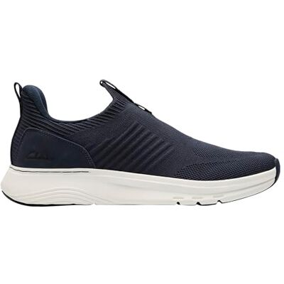 Clarks Motion Trek IN Mens Navy Knit, 9 Clarks Motion Trek IN Mens Navy Knit, 9