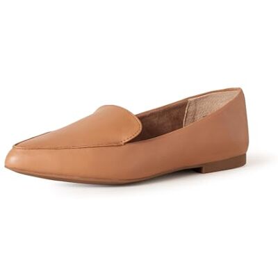 Amazon Essentials Loafer för kvinnor platt, Kamel fuskläder, 42.5 EU Bred Amazon Essentials Loafer för kvinnor platt, Kamel fuskläder, 42.5 EU Bred