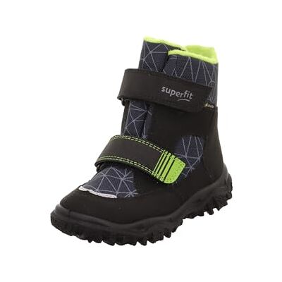 Superfit Jungen HUSKY warm gefütterte Gore-Tex Stiefel, SCHWARZ/HELLGRÜN 0020 Superfit Jungen HUSKY warm gefütterte Gore-Tex Stiefel, SCHWARZ/HELLGRÜN 0020