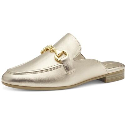 MARCO TOZZI Dam, Feel ME fotbädd, mjukt foder, 2–27305–42 pantoletter, platina, 36 EU, Platina, 36 EU MARCO TOZZI Dam, Feel ME fotbädd, mjukt foder, 2–27305–42 pantoletter, platina, 36 EU, Platina, 36 EU