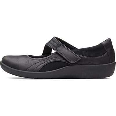 Clarks Dam Sillian Bella Mary Jane sko, svart 44 EU Clarks Dam Sillian Bella Mary Jane sko, svart 44 EU